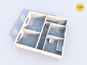 Prodej bytu 3+1, Ostrava, náměstí Msgre Šrámka, 89 m2
