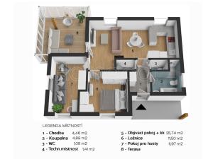 Prodej rodinného domu, Svojetice, Choceradská, 61 m2