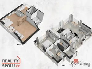 Prodej rodinného domu, Kryštofovo Údolí, 121 m2