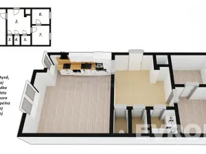 Prodej bytu 3+kk, Pardubice - Zelené Předměstí, Železničního pluku, 70 m2