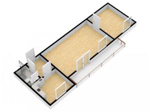 Pronájem bytu 2+kk, Praha - Horní Počernice, V javorech, 52 m2