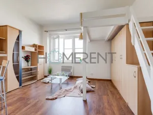 Pronájem bytu 1+kk, Praha - Nusle, Bartoškova, 30 m2