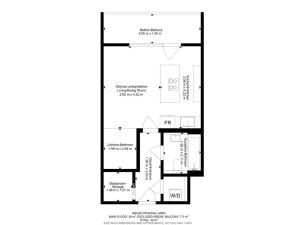 Prodej bytu 1+kk, Brno - Ponava, Střední, 38 m2