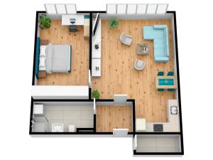 Pronájem bytu 2+kk, Brno, Horova, 73 m2