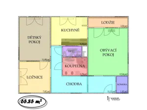 Prodej bytu 3+1, Český Těšín, Pod Zvonek, 68 m2