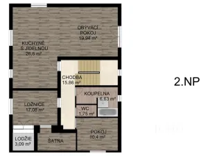 Prodej rodinného domu, Písek, Nová, 276 m2