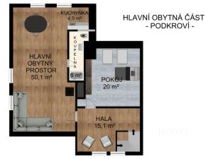 Prodej rodinného domu, Boudy, 440 m2