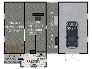 Prodej rodinného domu, Čimelice, 98 m2