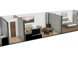 Prodej rodinného domu, Lhenice - Dolní Chrášťany, 61 m2