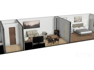 Prodej rodinného domu, Lhenice - Dolní Chrášťany, 61 m2