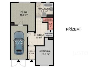 Prodej rodinného domu, Písek, Na Ryšavce, 183 m2