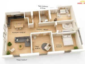 Prodej rodinného domu, Dobříš, Zahradní, 123 m2