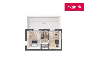 Pronájem rodinného domu, Zlín, Pod Rozhlednou, 200 m2