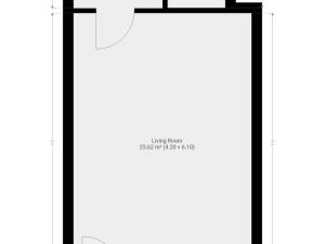 Pronájem bytu 1+kk, Praha - Záběhlice, Záběhlická, 33 m2