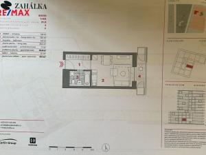 Pronájem bytu 1+kk, Praha - Modřany, Mezi vodami, 32 m2