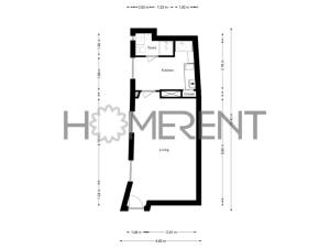 Pronájem bytu 1+1, Praha - Malá Strana, Malostranské náměstí, 31 m2