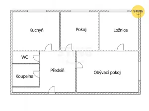 Pronájem bytu 3+1, Ostrava, 30. dubna, 68 m2