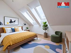 Prodej bytu 4+kk, Praha - Holyně, náměstí Pod lípou, 128 m2