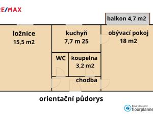 Pronájem bytu 2+1, Třebíč - Borovina, Lidická, 52 m2