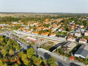 Pronájem komerčního pozemku, Mělník, 1708 m2