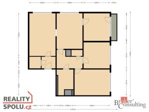 Prodej bytu 4+1, Praha - Záběhlice, Švehlova, 95 m2