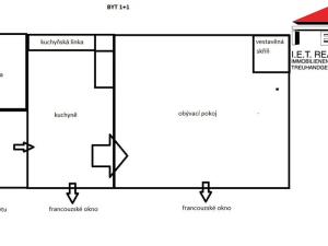 Prodej bytu 1+1, Praha - Lochkov, Cementářská, 38 m2
