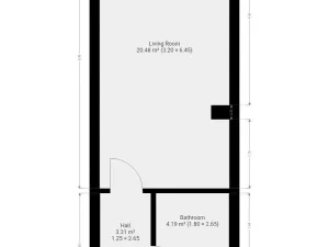 Pronájem bytu 1+kk, Praha - Michle, Jemnická, 28 m2