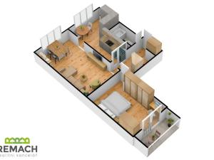 Pronájem bytu 2+1, Uherské Hradiště, Štěpnická, 63 m2