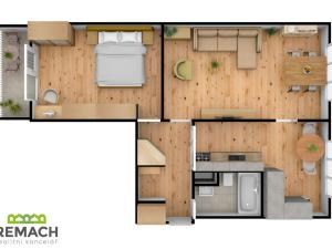 Pronájem bytu 2+1, Uherské Hradiště, Štěpnická, 63 m2