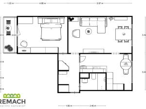 Pronájem bytu 2+1, Uherské Hradiště, Štěpnická, 63 m2