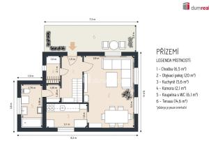 Prodej chaty, Strážkovice, 65 m2
