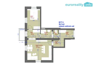 Prodej bytu 2+kk, Mariánské Lázně, Hlavní třída, 56 m2