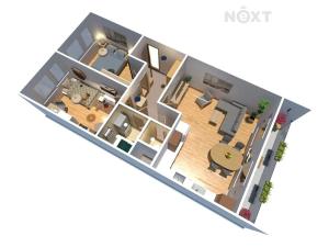 Prodej bytu 3+1, Podbořany, Kpt. Nálepky, 69 m2