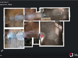 Prodej bytu 3+1, Ústí nad Labem, Keplerova, 78 m2