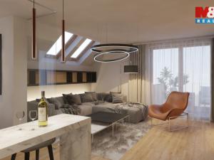 Prodej atypického bytu, Praha - Hlubočepy, Pod třešněmi, 166 m2