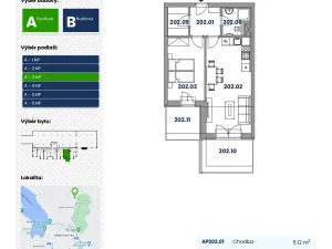 Prodej bytu 2+kk, Brno, Ondrova, 52 m2
