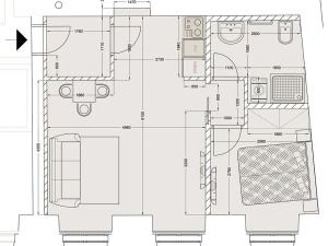 Pronájem bytu 2+kk, Praha - Staré Město, Kozí, 50 m2