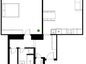Prodej bytu 3+kk, Praha - Smíchov, Hořejší nábřeží, 85 m2