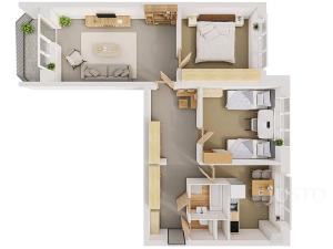 Prodej bytu 3+1, České Budějovice, Písecká, 70 m2