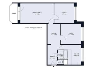 Prodej bytu 3+1, České Budějovice, Písecká, 70 m2