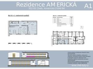 Prodej bytu 2+kk, Cheb, Americká, 58 m2