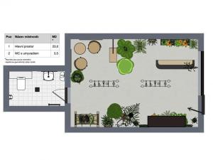 Pronájem obchodního prostoru, Praha - Nusle, Čestmírova, 26 m2