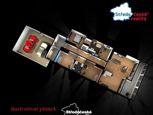Prodej rodinného domu, Divišov, Dalovská, 240 m2