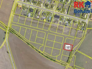 Prodej pozemku pro bydlení, Rožďalovice, Polní, 804 m2