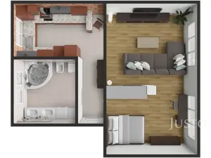 Pronájem bytu 1+1, Písek, Smetanovo nám., 55 m2