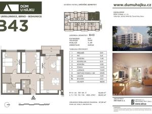 Prodej bytu 3+kk, Brno, Ukrajinská, 83 m2