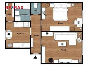 Prodej bytu 2+1, Kolín, Na Magistrále, 60 m2