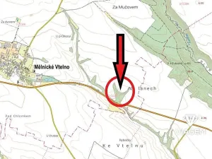 Prodej podílu lesa, Mělnické Vtelno, 8584 m2