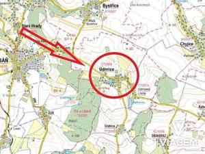 Prodej pole, Údrnice, 635 m2