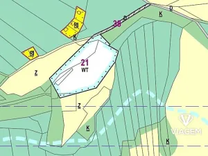 Prodej podílu zahrady, Vlachovice, 2289 m2